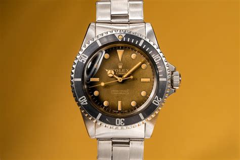 rolex submariner 5513 tropical dial|rolex submariner 5513 production years.